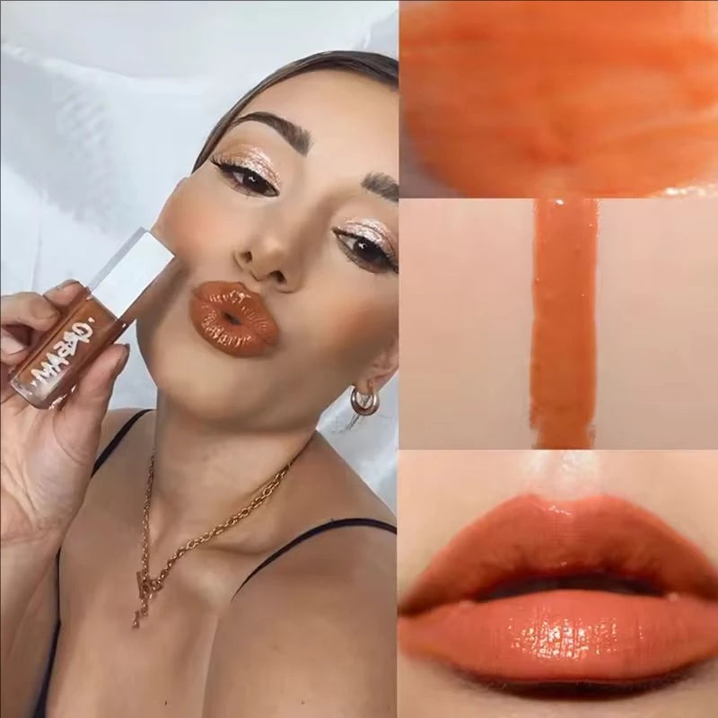 Luxury Mirror Water Gloss - High-Shine Hydrating Lip Glow, Long-Lasting & High-Pigment Lip Tint
