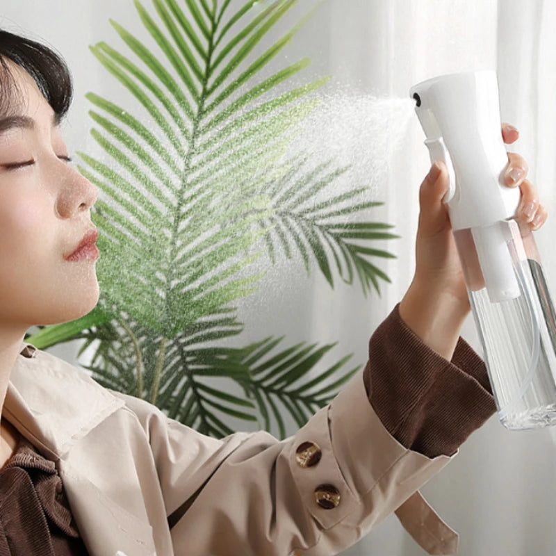 Continuous Ultra-Fine Mist Spray Bottle for Hair & Skincare