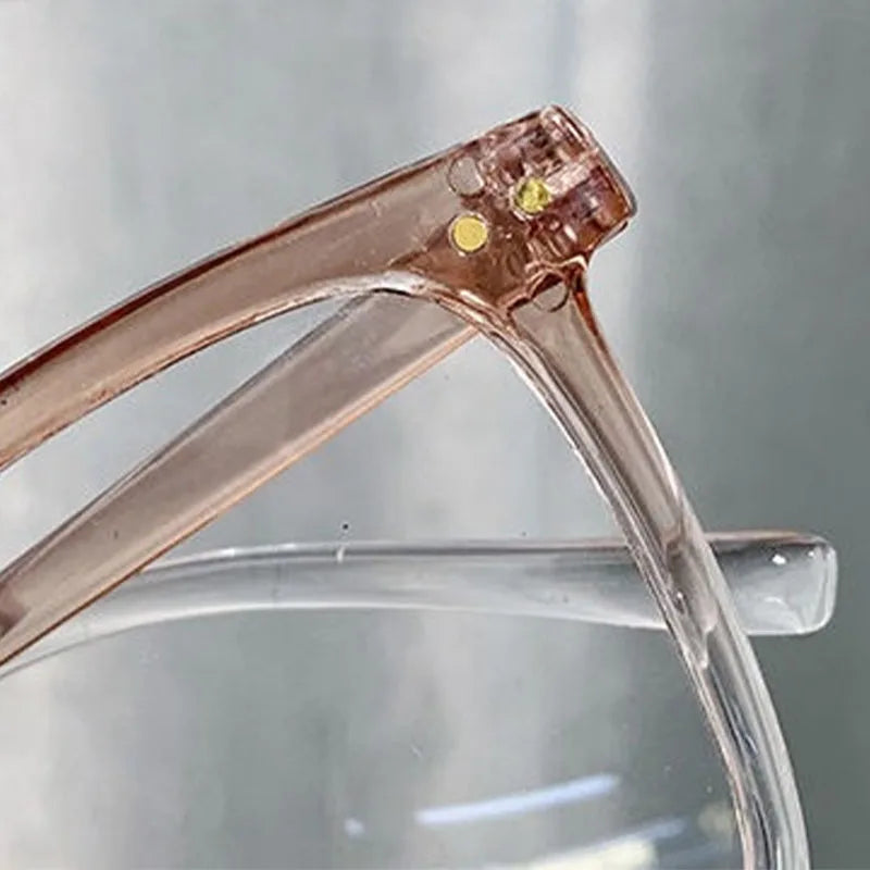 Korean-Style Anti-Blue Light Glasses | Face-Slimming Chic Eyeglass Frames for Women