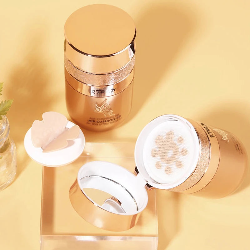 Moisturizing Air Cushion BB Cream with Butterfly Puff