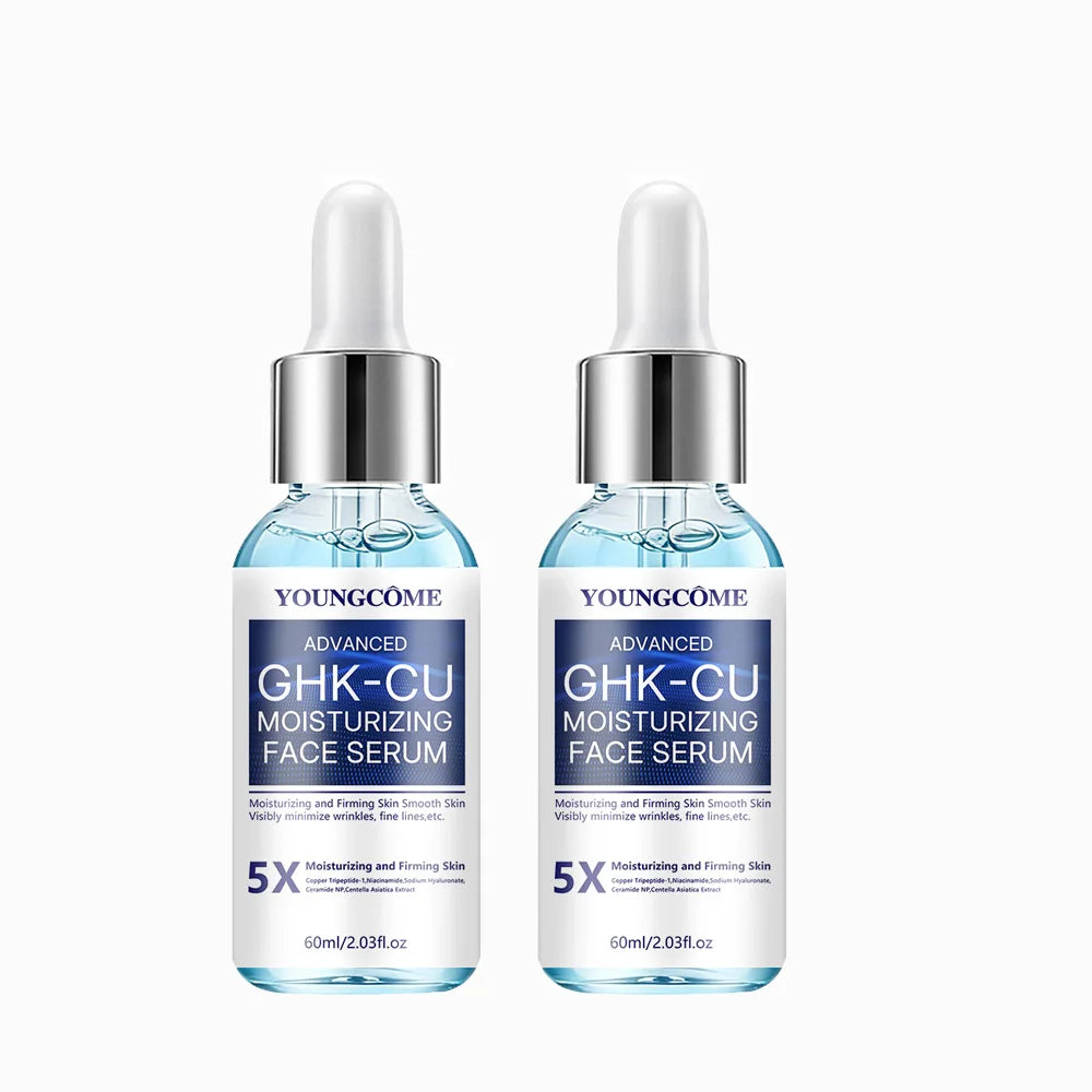 GHK-Cu Copper Peptide Anti-Aging Cream & Serum - Firming, Wrinkle-Repair & Hydrating Moisturizer