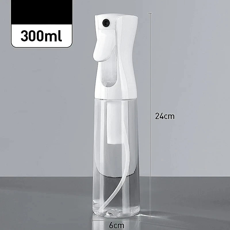 Continuous Ultra-Fine Mist Spray Bottle for Hair & Skincare