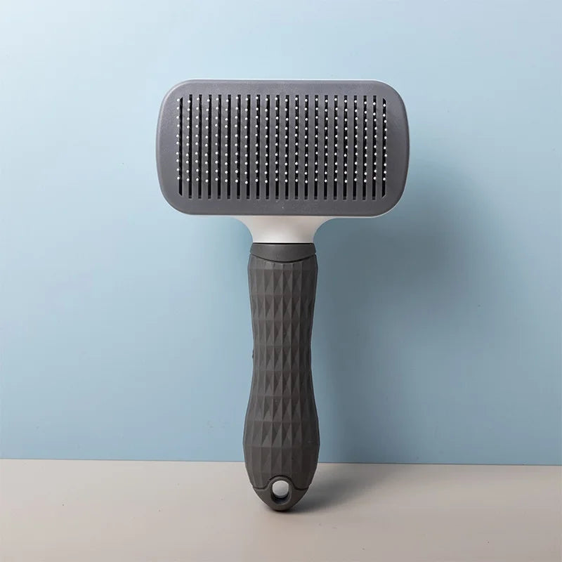 GroomBuddy™ Self-Cleaning Pet Slicker Brush