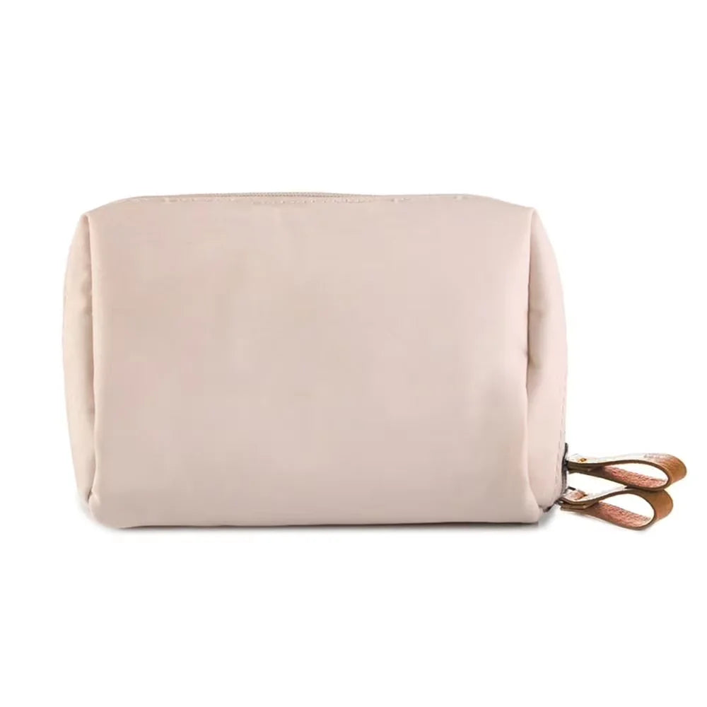 HOMEFISH Mini Portable Makeup Bag | Compact Cosmetic Pouch & Lipstick Organizer
