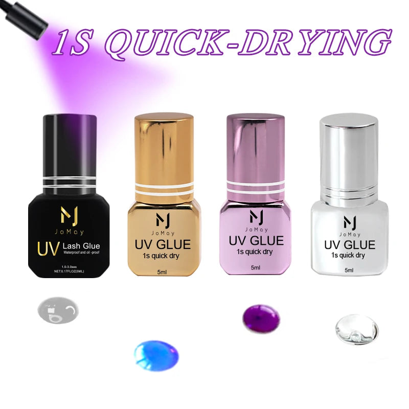 JOMAY 5ml Quick-Drying UV Eyelash Extension Glue