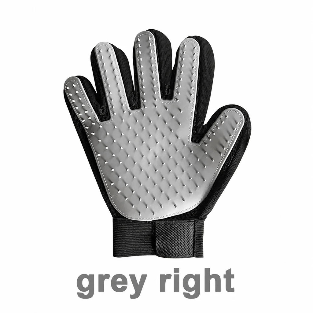 Pet Hair Remover & Massage Brush Glove for Pets