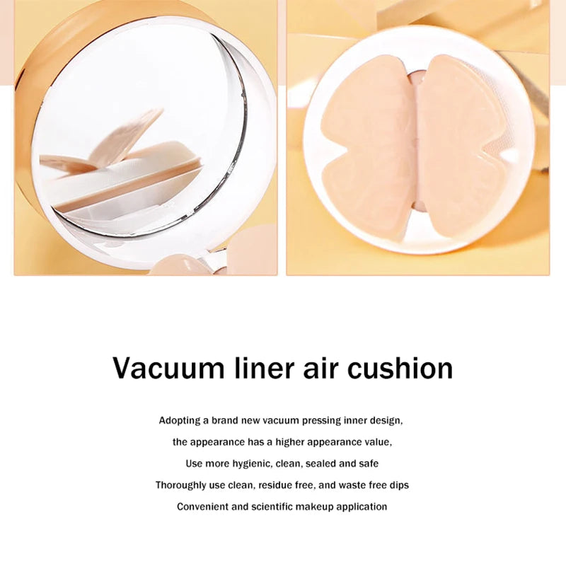 Moisturizing Air Cushion BB Cream with Butterfly Puff