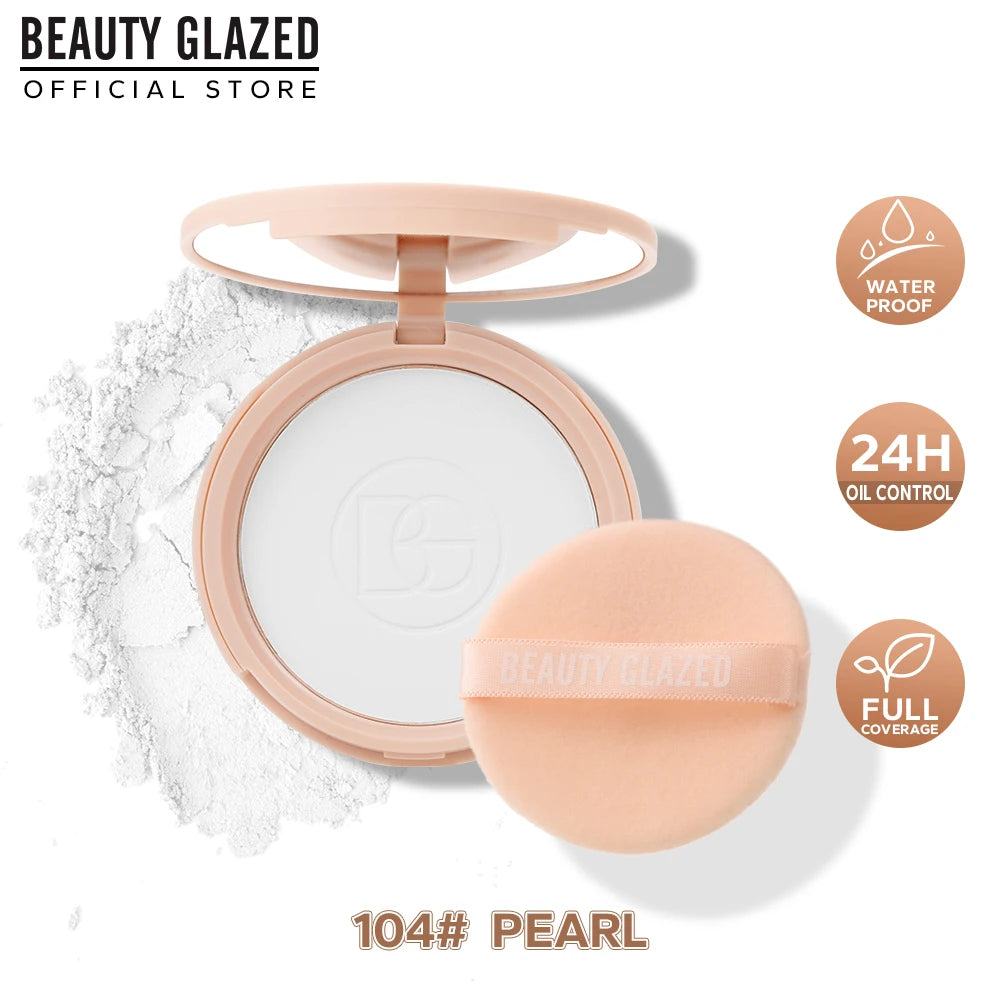 BEAUTY GLAZED Flawless Matte Face Powder | Long-Lasting Setting Powder