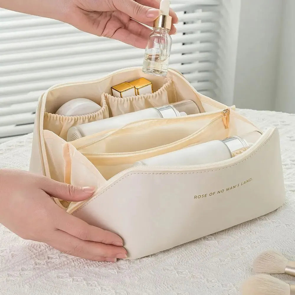 Aura Luxury Travel Cosmetic & Makeup Organizer Bag