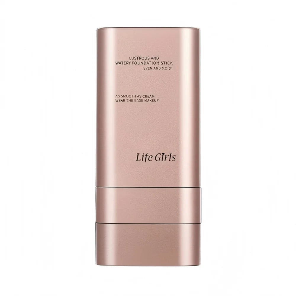 Dual-Ended Foundation Stick with Built-in Brush