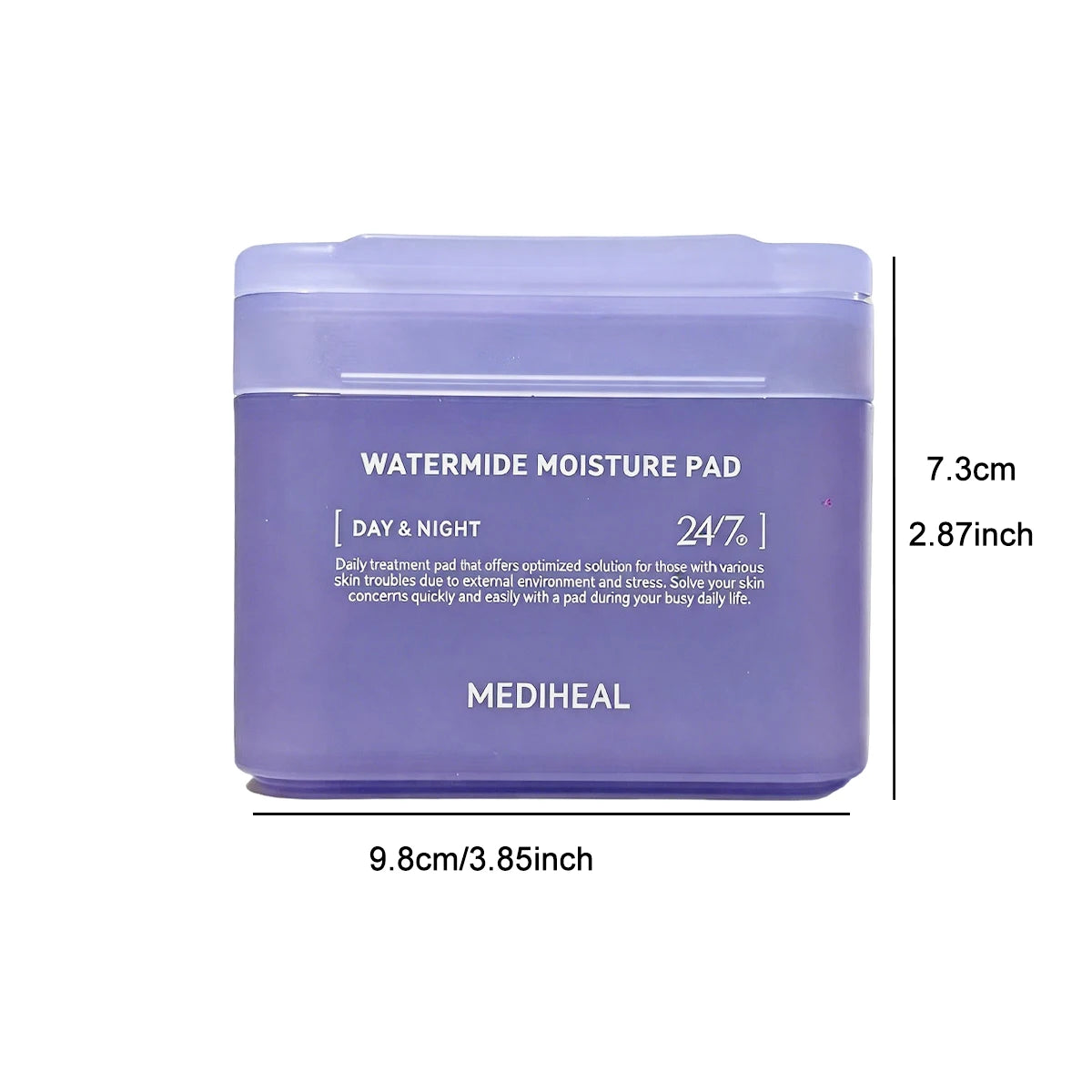 MEDIHEAL Daily Toner Pad - Ready-to-Use Hydrating Pads for Long-Lasting Moisture | Korean Skincare