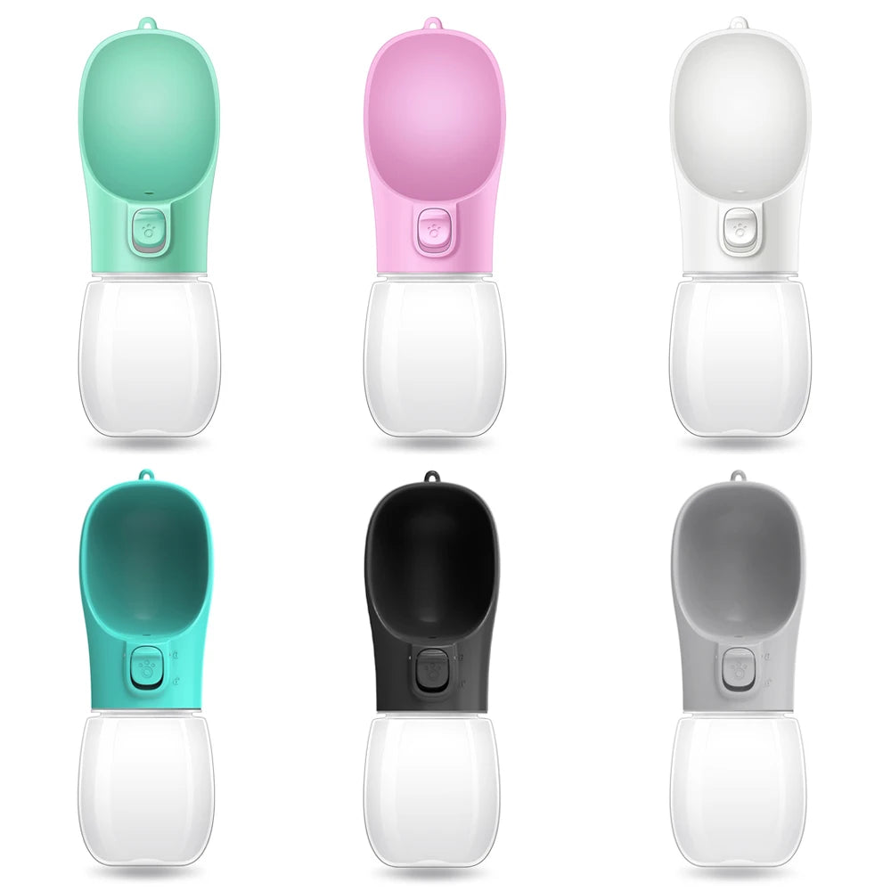 Portable Dog Water Bottle & Leakproof Drinking Bowl