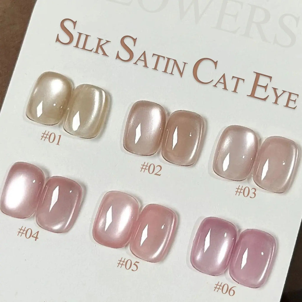 WS Black Glass Cat Eye Magnetic Gel Nail Polish