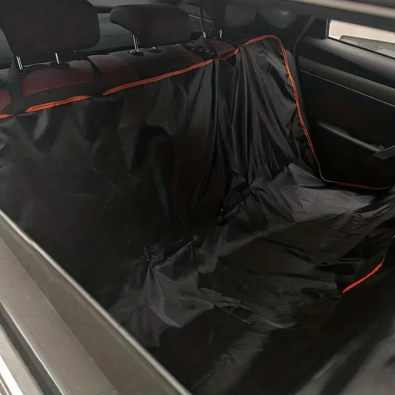 Premium Oxford Pet Car Seat Cover | Waterproof & Scratchproof Dog Travel Hammock
