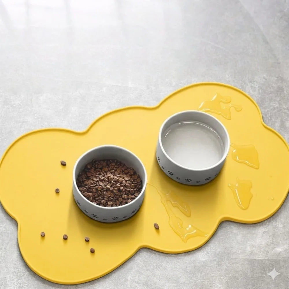 Multi-Purpose Indoor Pet Mat | Premium Floor Protector & Dining Mat for Small-to-Medium Pets