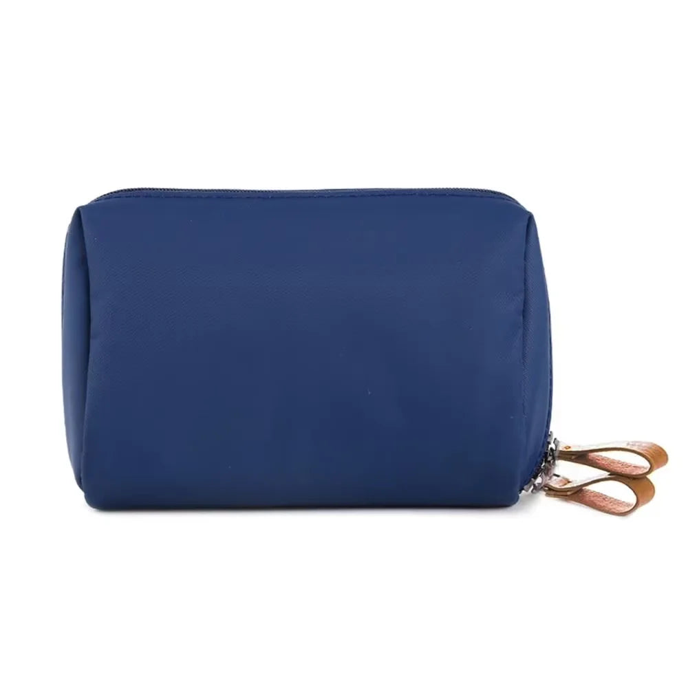HOMEFISH Mini Portable Makeup Bag | Compact Cosmetic Pouch & Lipstick Organizer